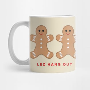 Lez Hang Out Ginger Couple Mug